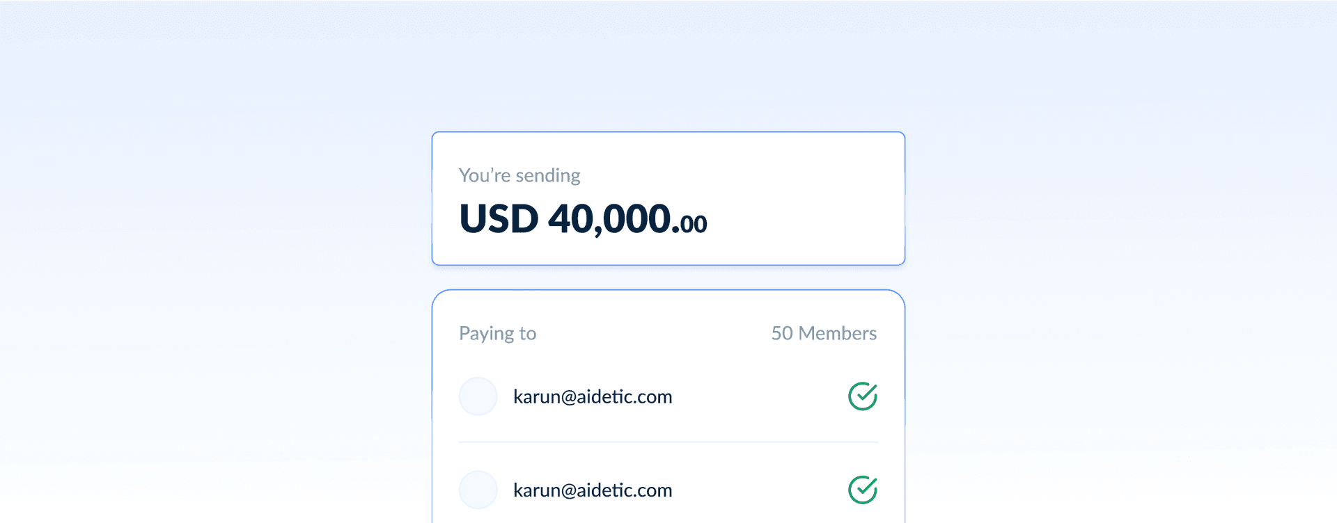 Bulk Payouts