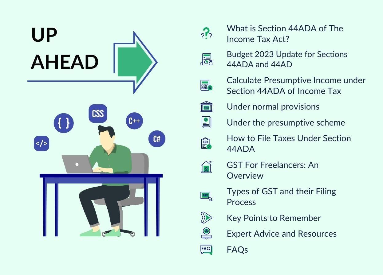 How to File Taxes Under 44ADA: GST for Freelancers