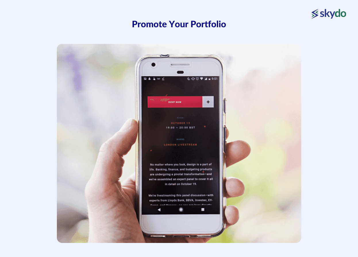 Promote Your Portfolio