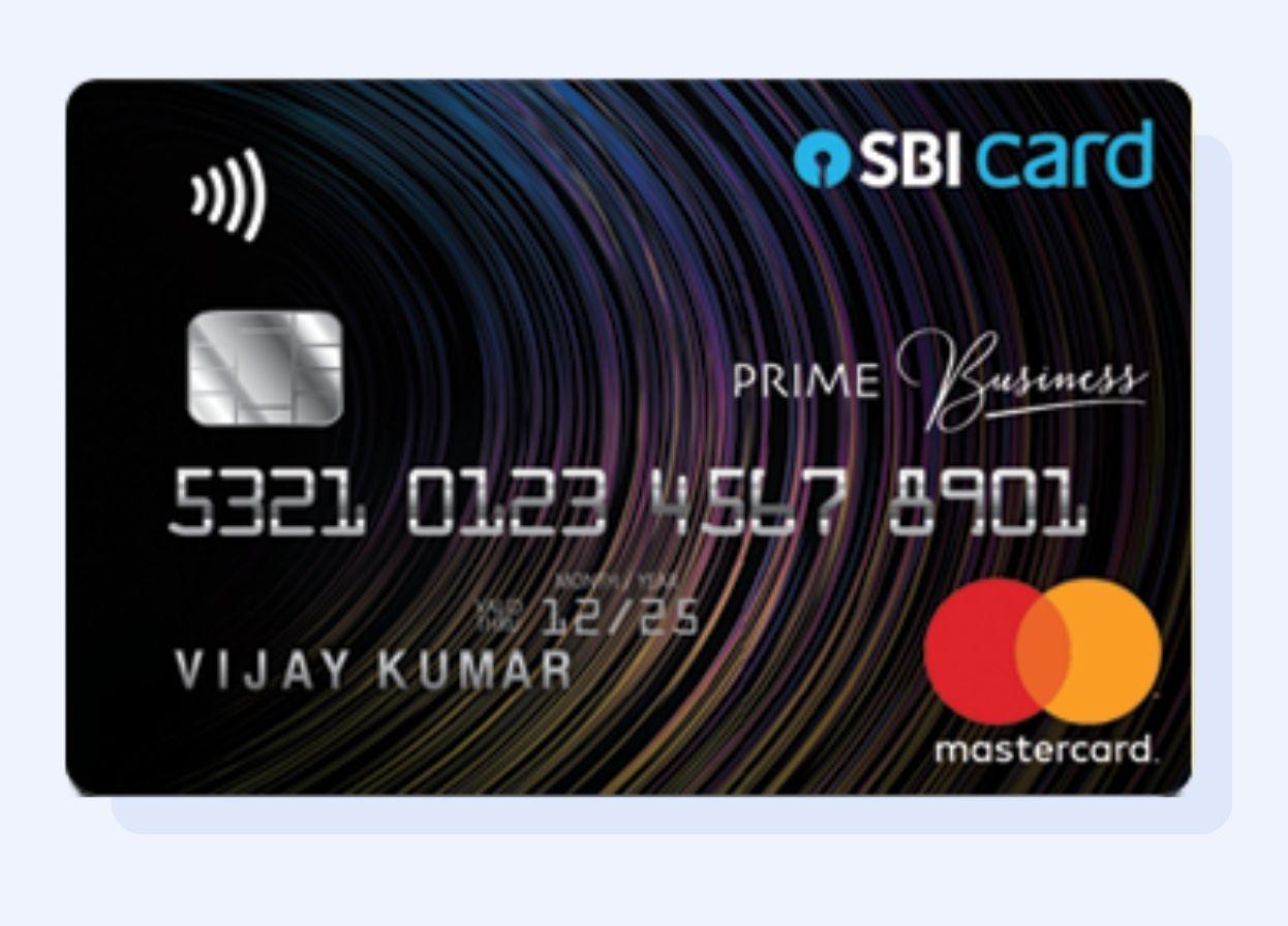 SBI prime business credit card