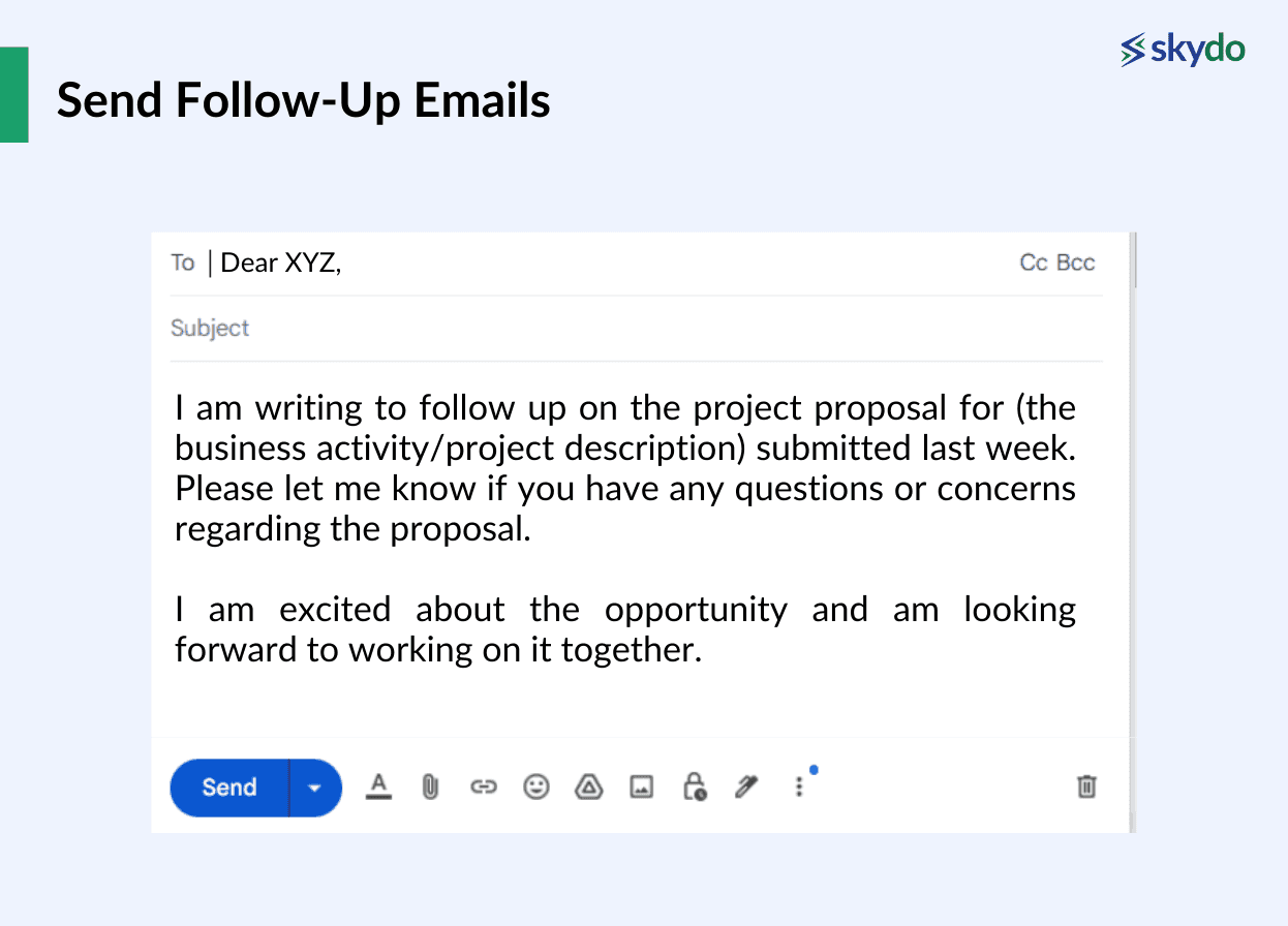Send Follow-Up Emails 
