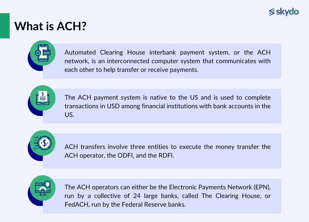 What is ACH?
