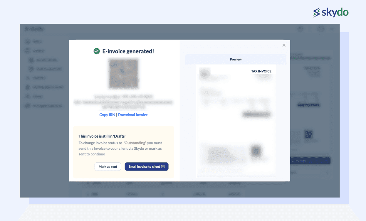 digital invoices