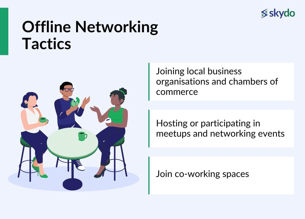 Offline Networking Tactics