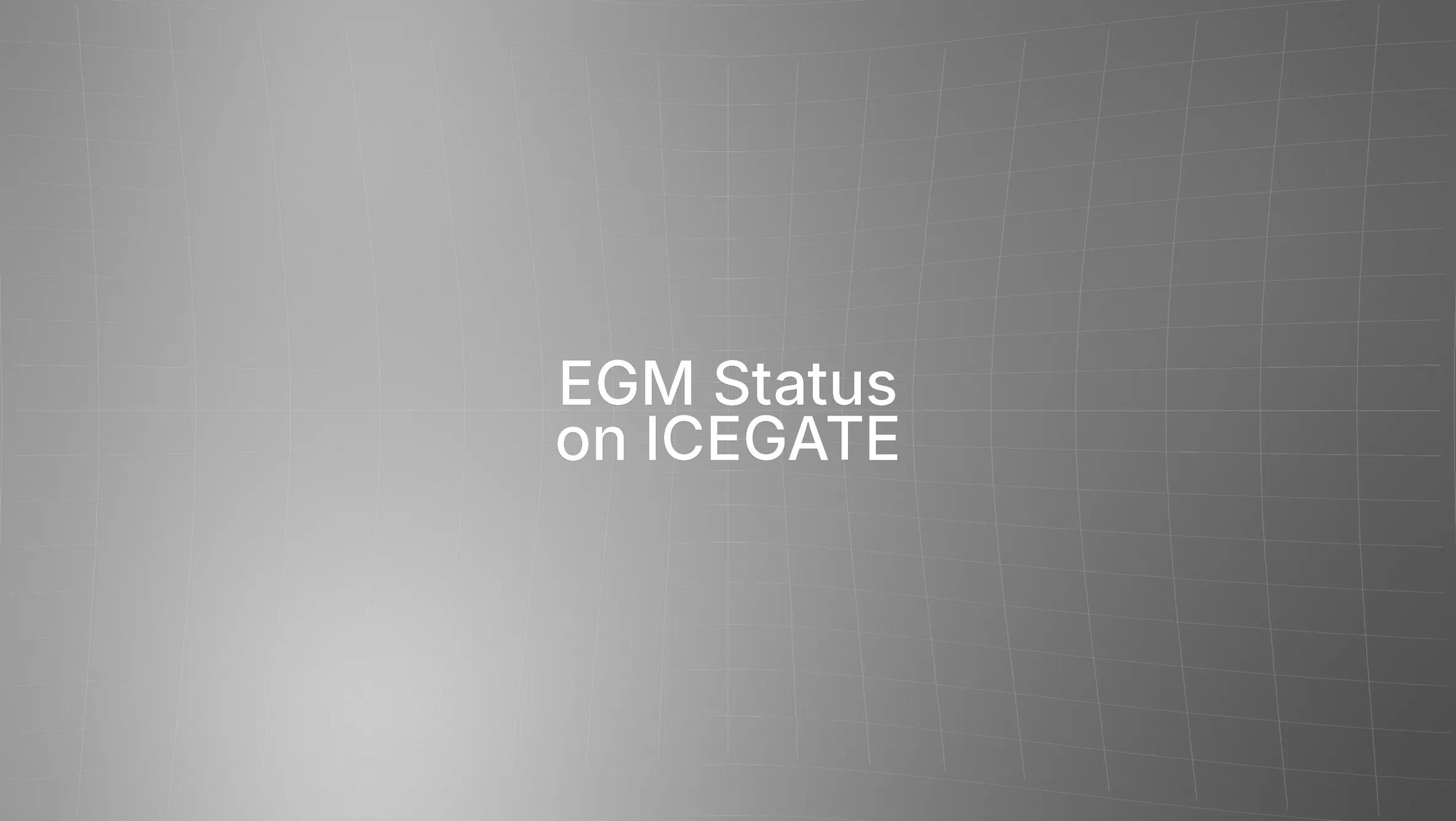EGM Status Check on ICEGATE: How to File & Track [2026]