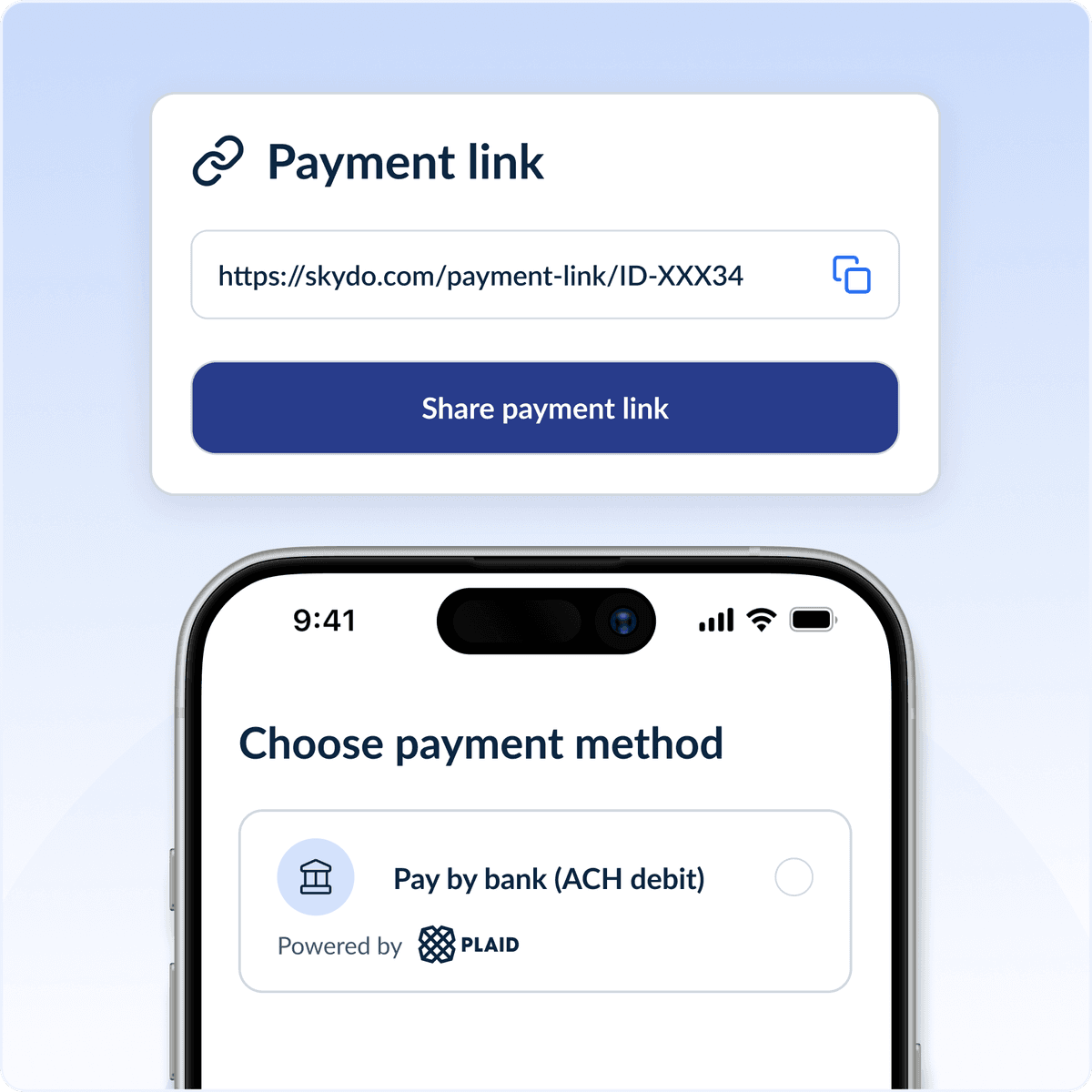 InstaLinks payment illustration
