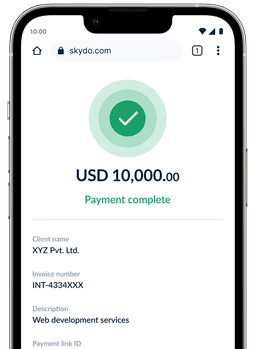 Instalinks Success Screen