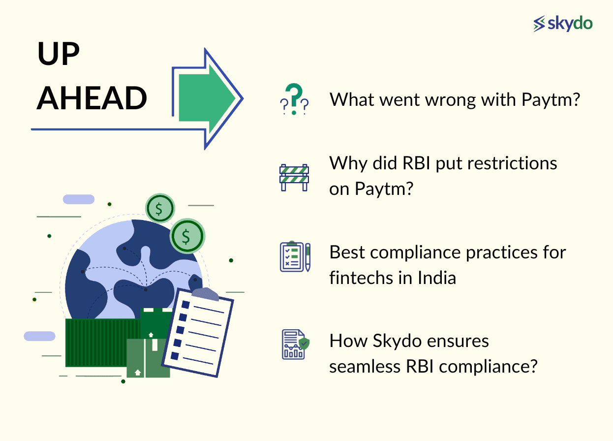 Addressing the Paytm Issue with RBI: Ensuring Compliance at Skydo