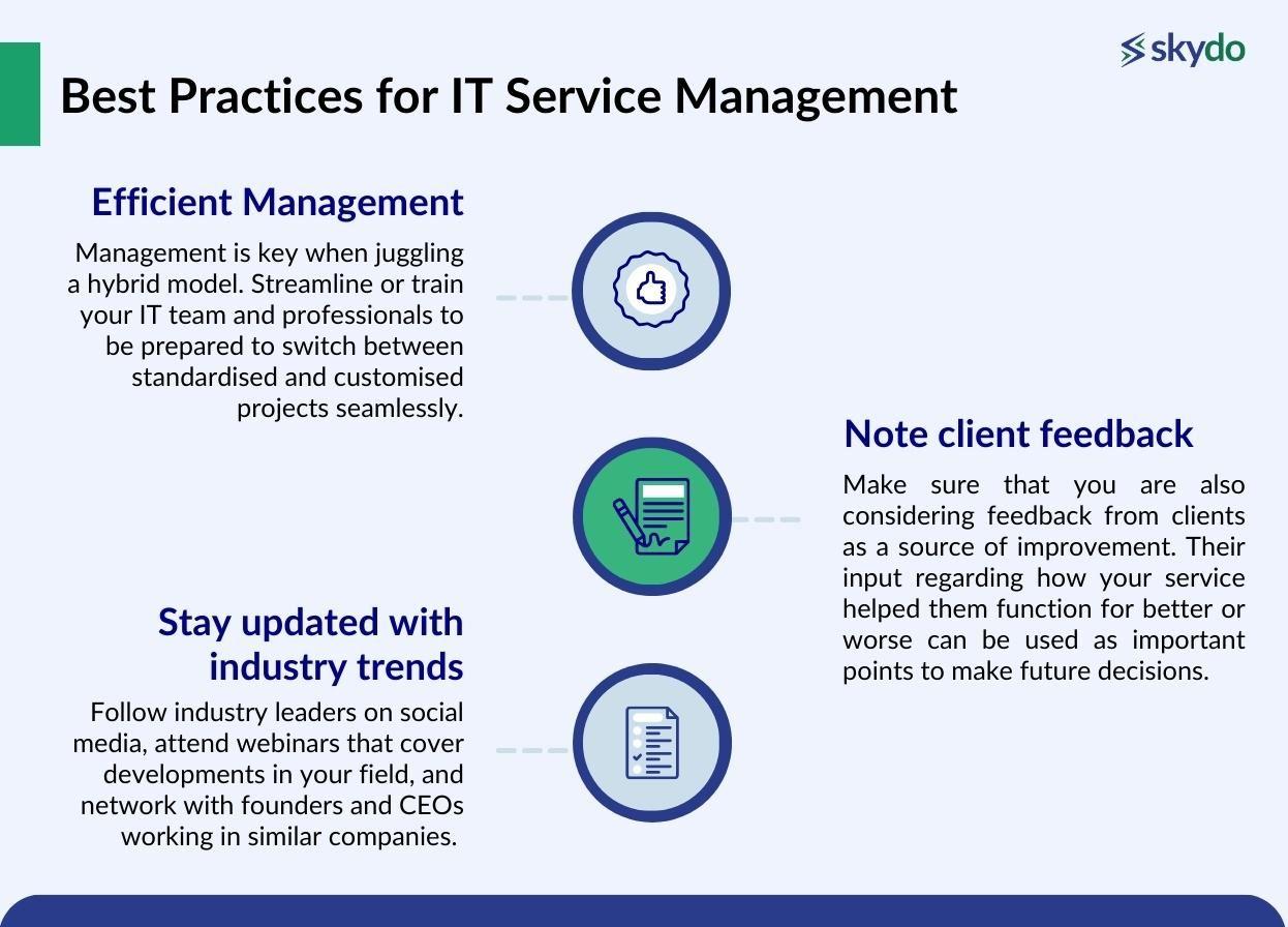 Best Practices for IT Service Management