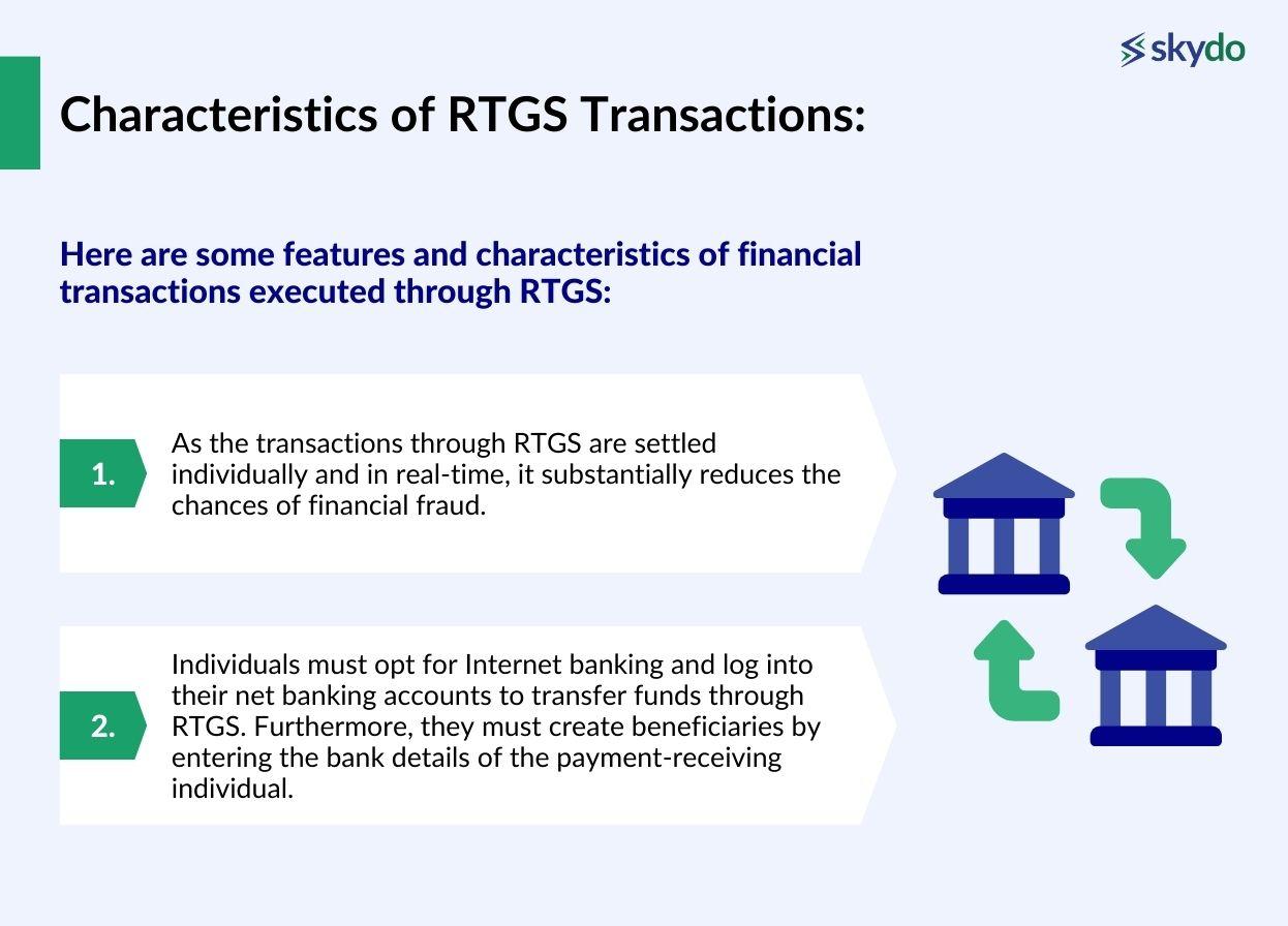 Characteristics of RTGS Transactions
