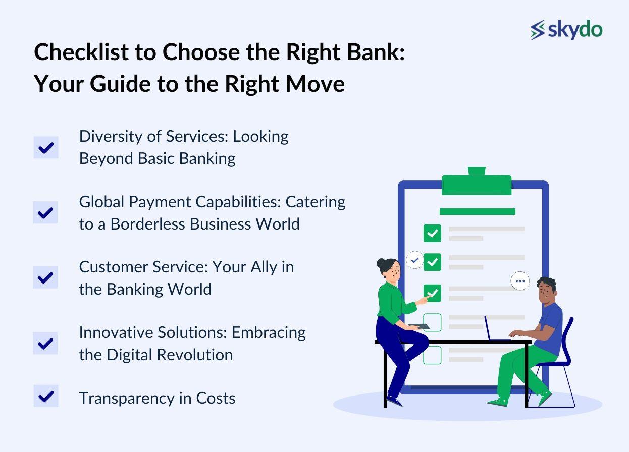 Checklist to Choose the Right Bank: Your Guide to the Right Move