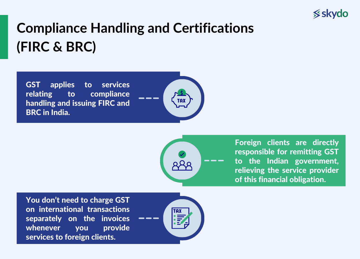 Compliance Handling and Certifications (FIRC & BRC)