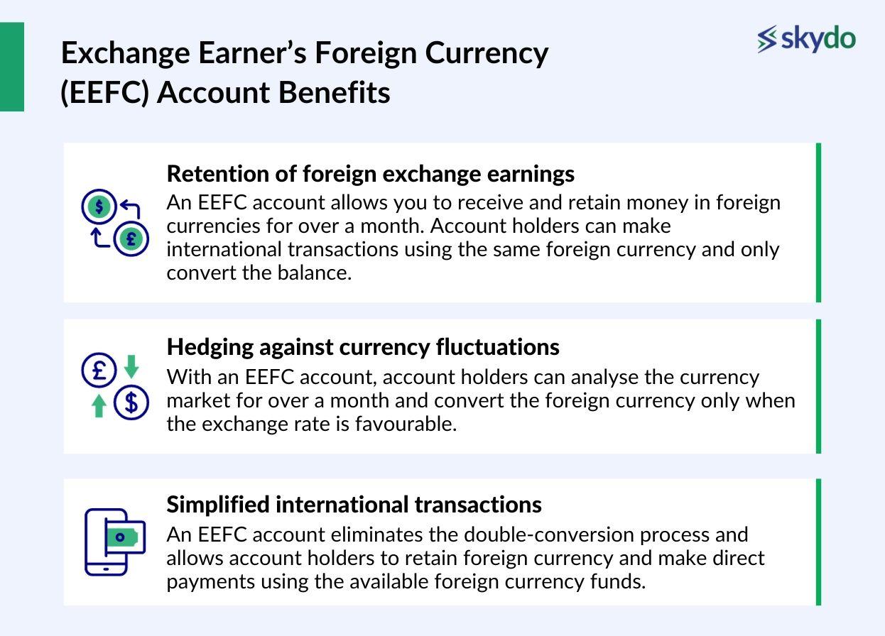 Exchange Earner’s Foreign Currency (EEFC) Account Benefits