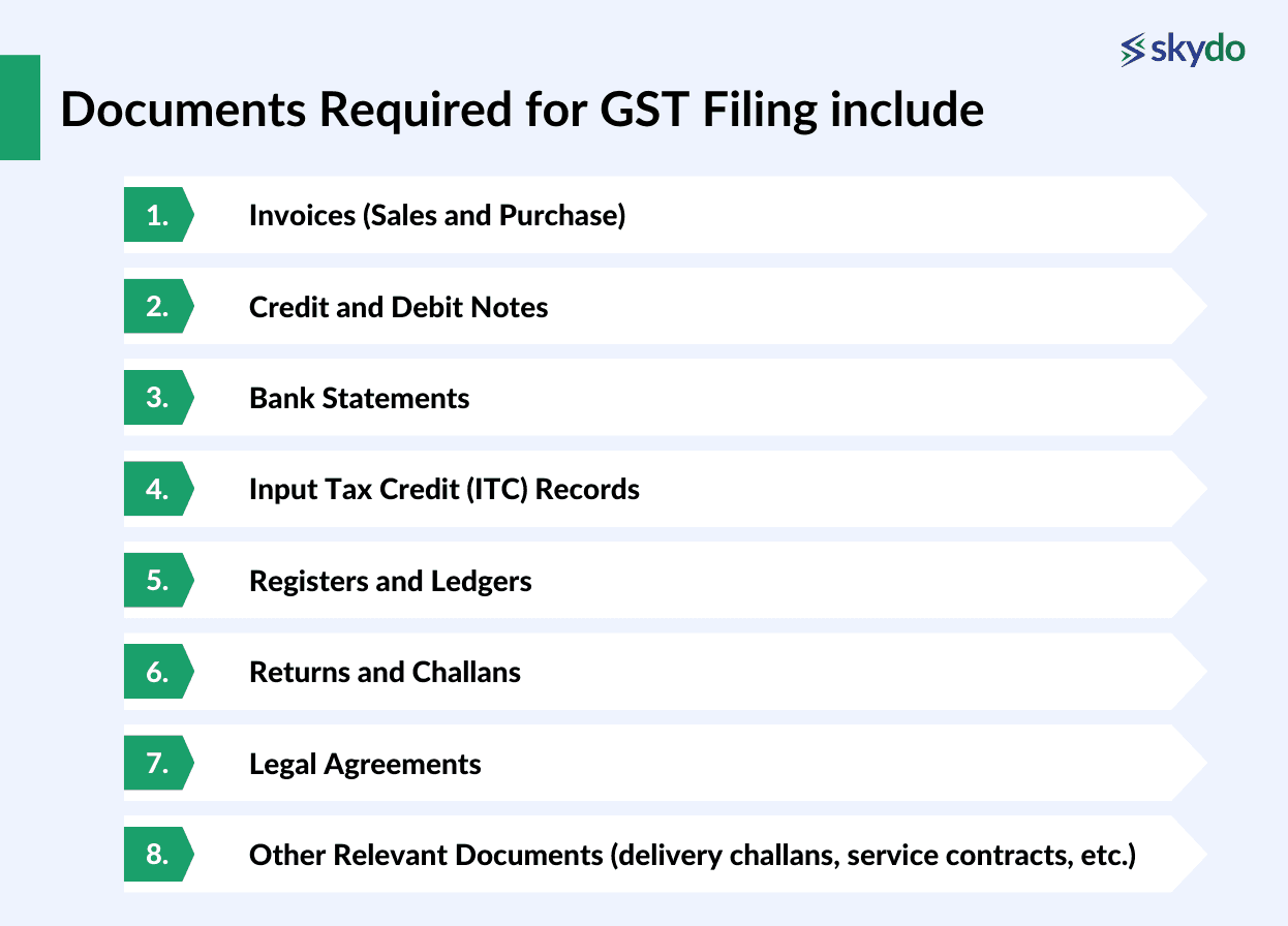 What documents do I need to keep for GST filing