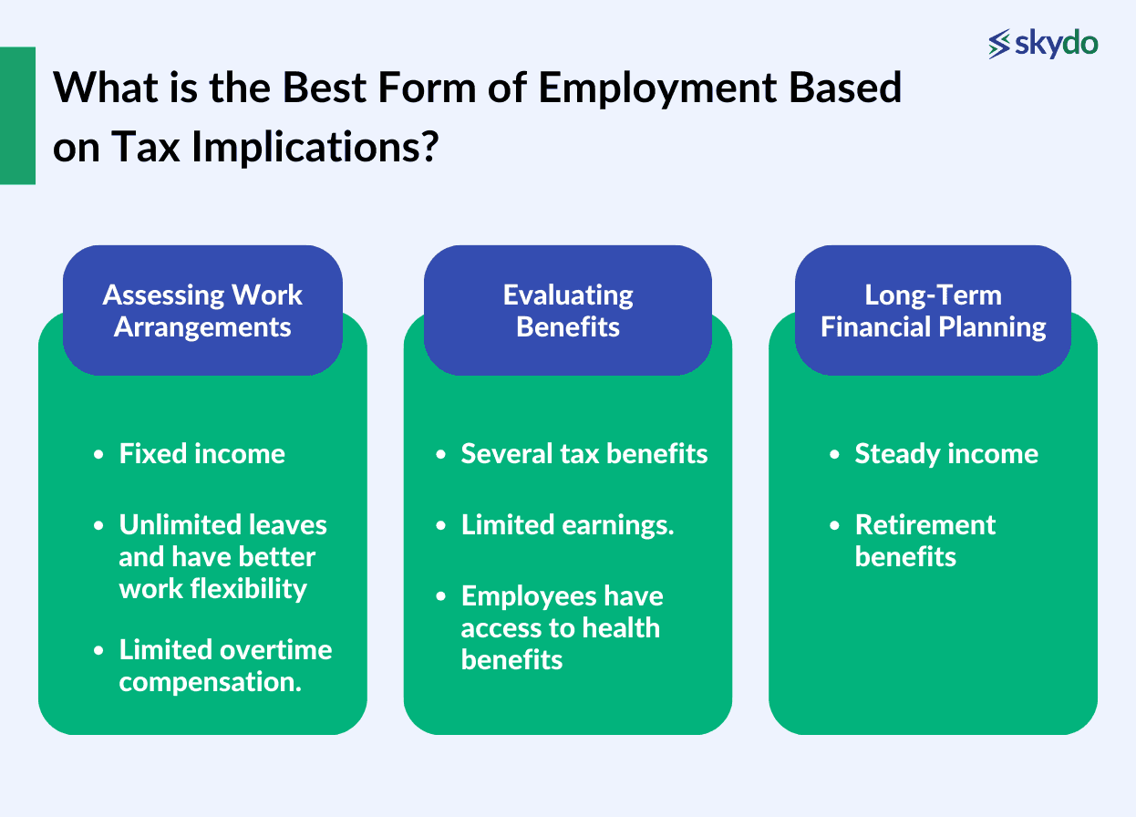 What is the Best Form of Employment Based on Tax Implications?