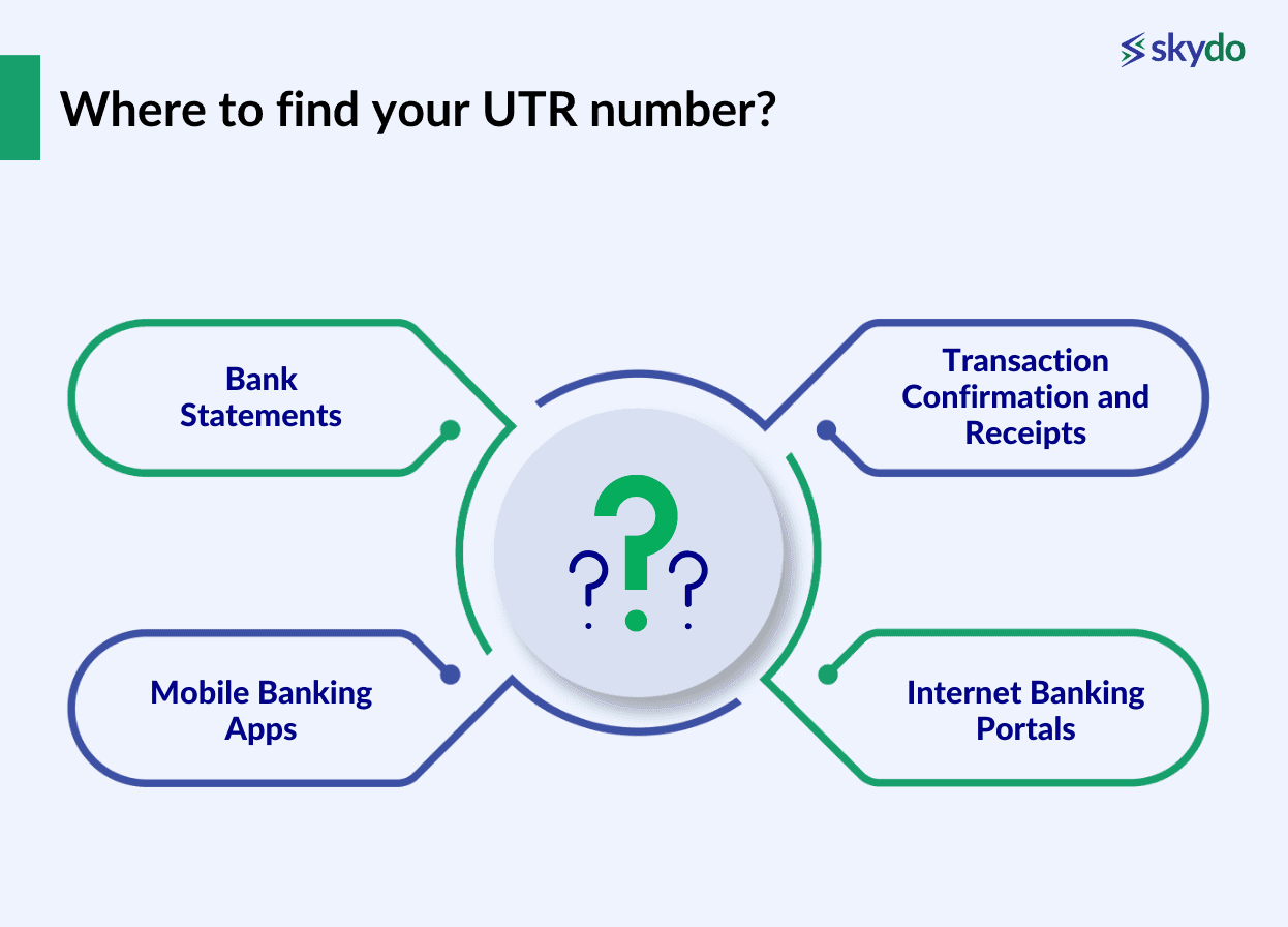 Where to find your UTR number?