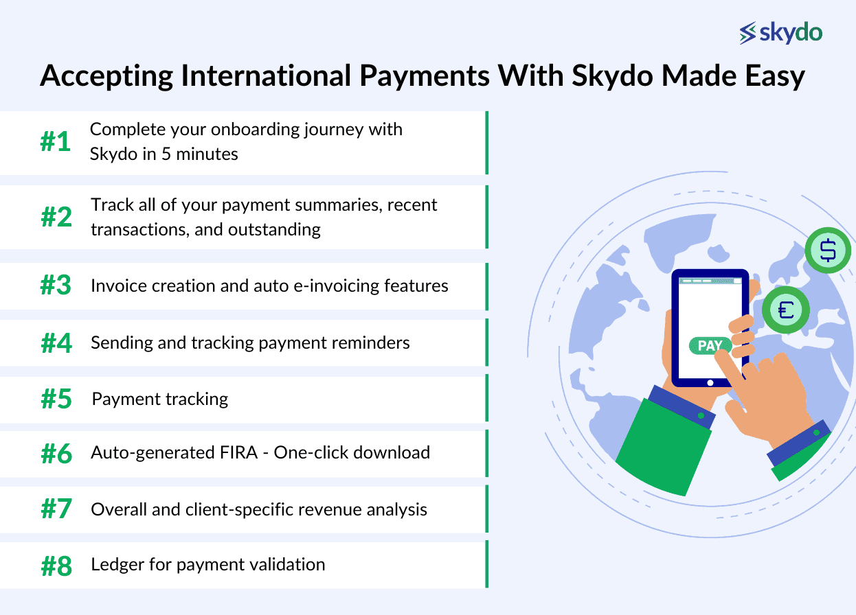 Accepting International Payments With Skydo Made Easy 