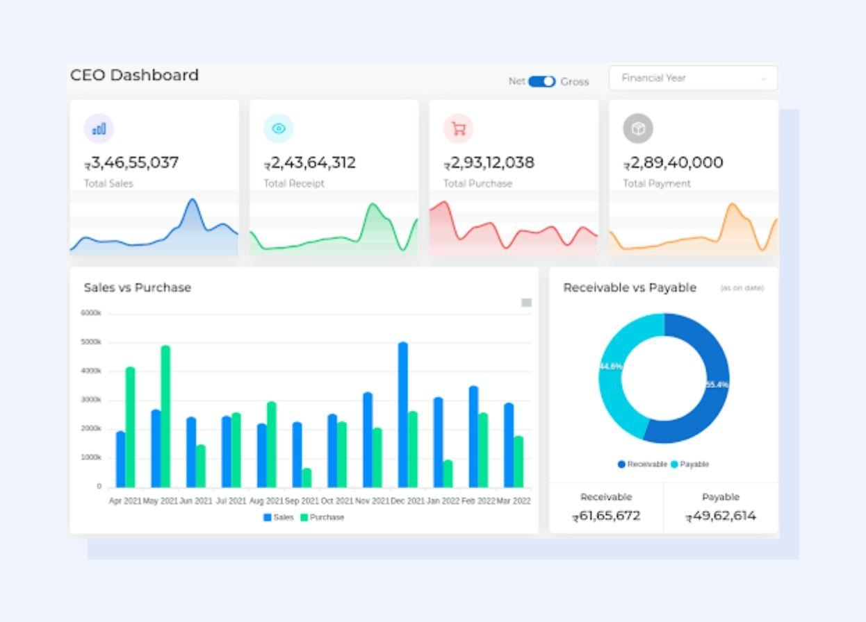 CEO Dashboard of Tally