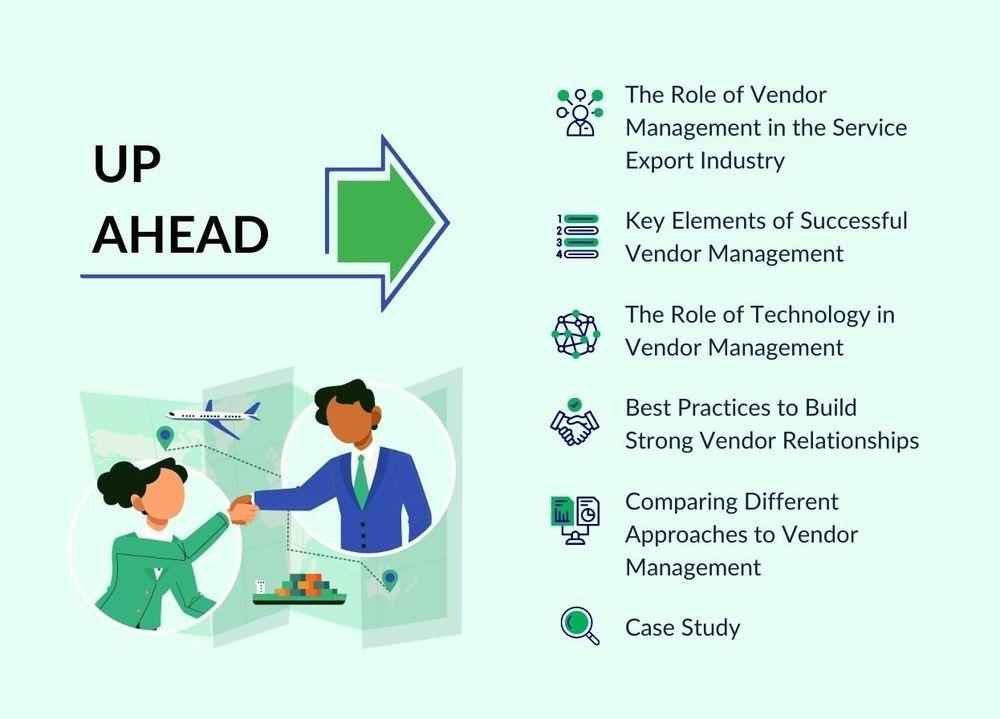 Effective Vendor Management: Tips for Building Strong Business Relationships for Service Exporters
