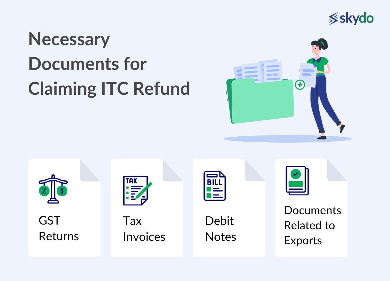 Necessary Documents for Claiming ITC Refund