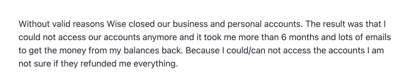 TransferWise India reviews