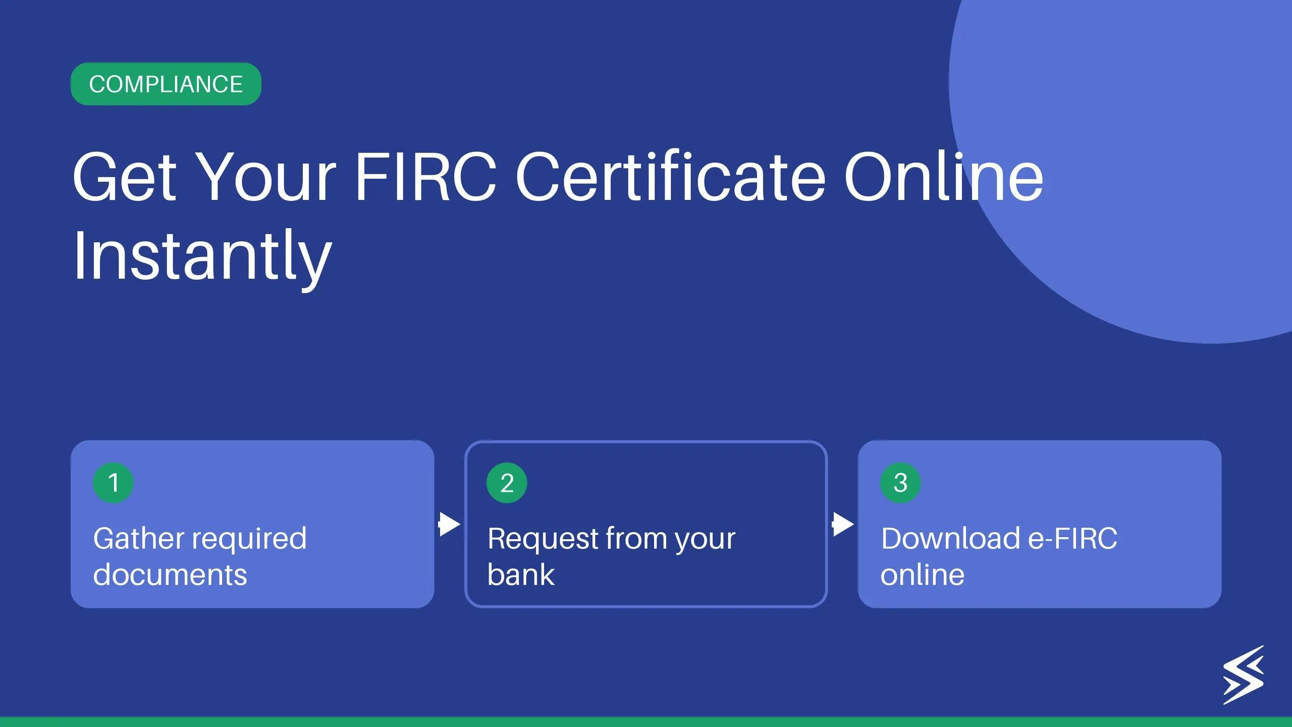 How to get your FIRC certificate Online