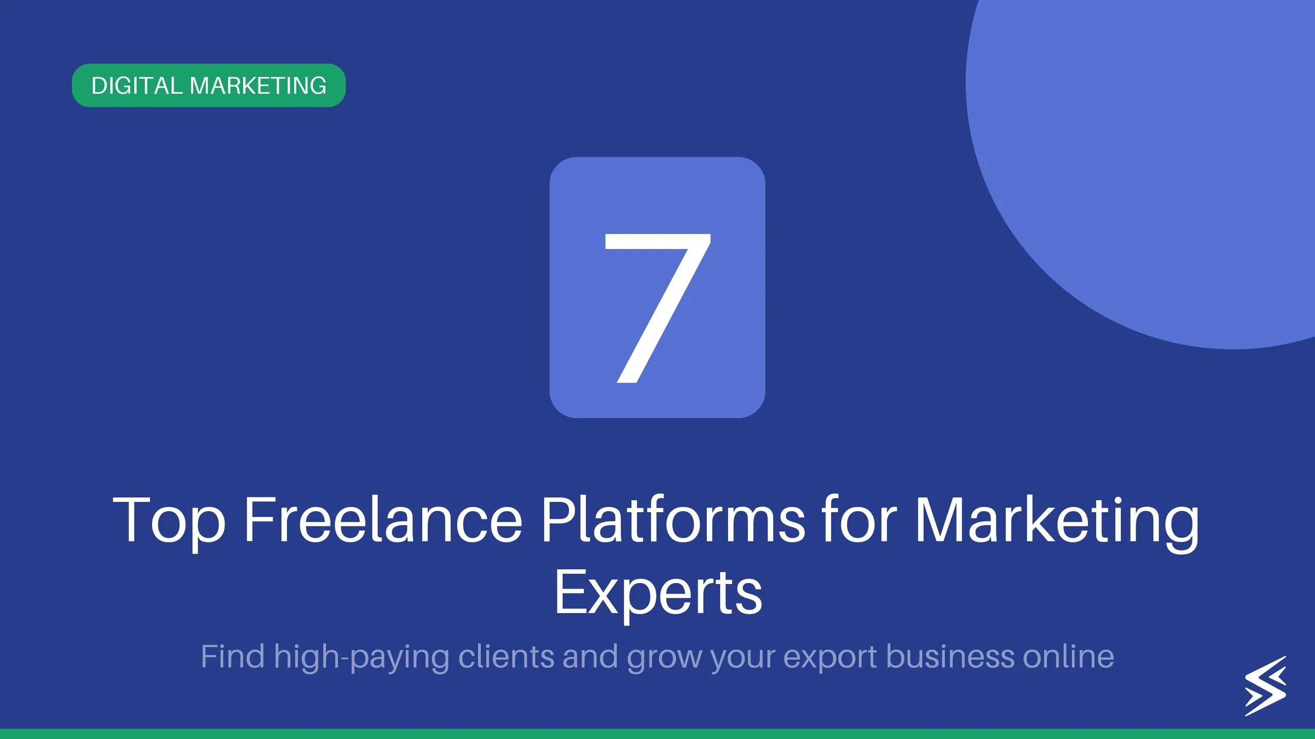 Top 7 Freelance Sites for Digital Marketing in India