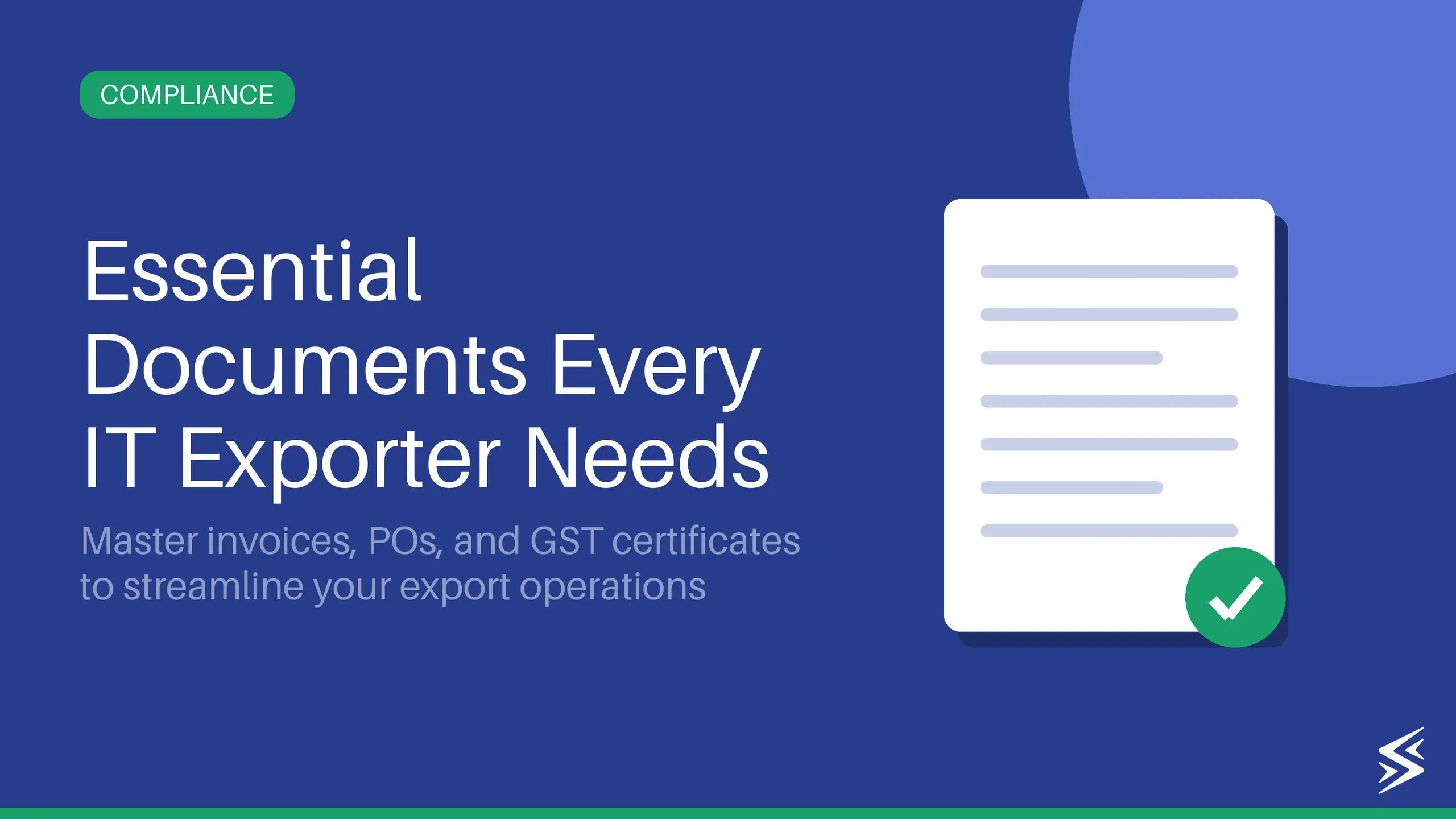 Types of Accounting Documents for IT Service Providers