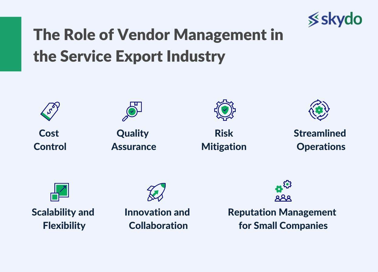 The Role of Vendor Management in the Service Export Industry