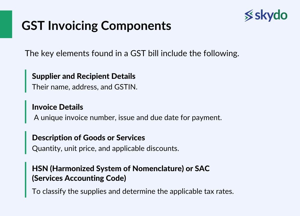 GST Bill Format: Here’s What it Includes