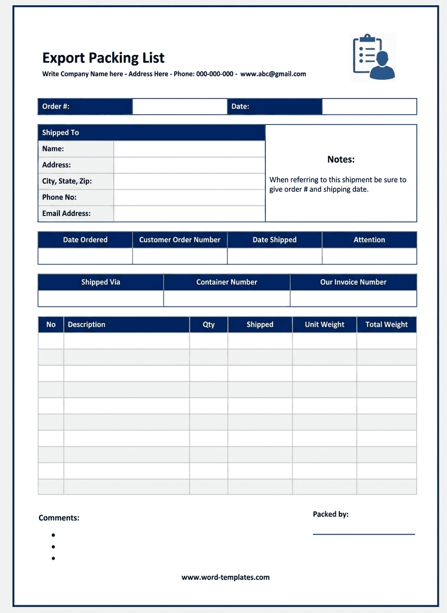 Packing List For Export Format Template 2026 Guide packing-list-for-export-format-template-2026-guide